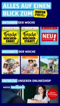 HOFER HOFER: Flugblatt - ab 21.08.2026