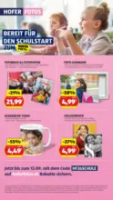 HOFER HOFER: Flugblatt - ab 21.08.2026