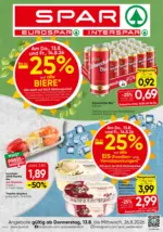 SPAR Supermarkt SPAR: Angebote - bis 26.08.2026