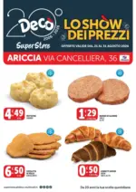 Multicedi S.r.l. Lo show dei prezzi - al 31.08.2026