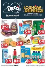 Multicedi S.r.l. Lo show dei prezzi - al 31.08.2026