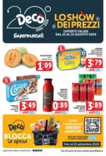 Multicedi S.r.l. Lo show dei prezzi - al 31.08.2026