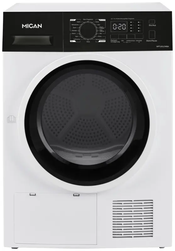W&auml;rmepumpentrockner WPTL85LDWBA