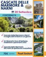 I viaggi del cavallino Cascate delle marmore & NARNI - al 20.09.2026