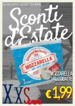 Xxs Market Sconti d'estate - al 02.09.2026