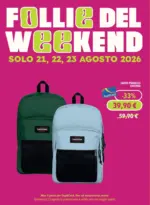 Poli Follie del weekend - al 23.08.2026