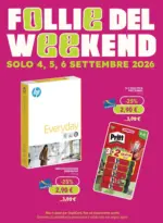 Poli Follie del weekend - al 06.09.2026