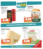 Wiva Cash&Carry Offerte dal 20 Agosto al 2 Settembre 2026 - al 02.09.2026