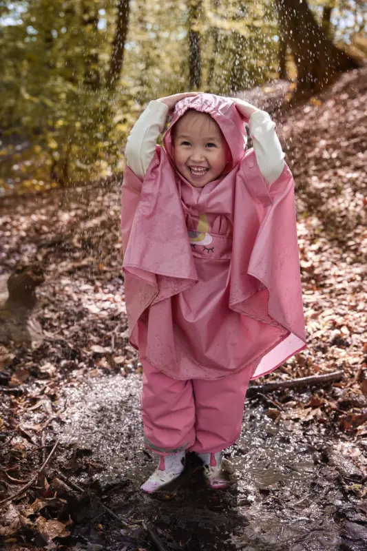 Kleinkind Regenponcho