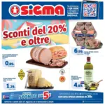 Ok Sigma Sconti del 20% e oltre - al 06.09.2026
