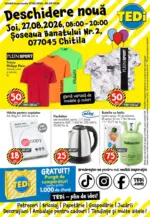 TEDi Catalog TEDi p&acirc;nă &icirc;n data de 02.09.2026 - p&acirc;nă la 03-09-26