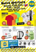 TEDi Commercio Srl Nueva apertura - al 29.08.2026