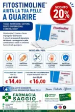 Farmacia Saggio Sconto 20% - al 31.08.2026