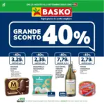 Basko Sconto 40% - al 02.09.2026