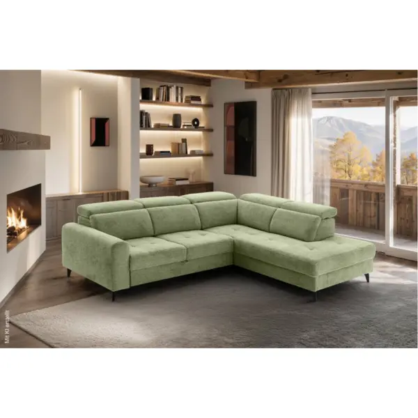 Ecksofa mit Bettfunktion
