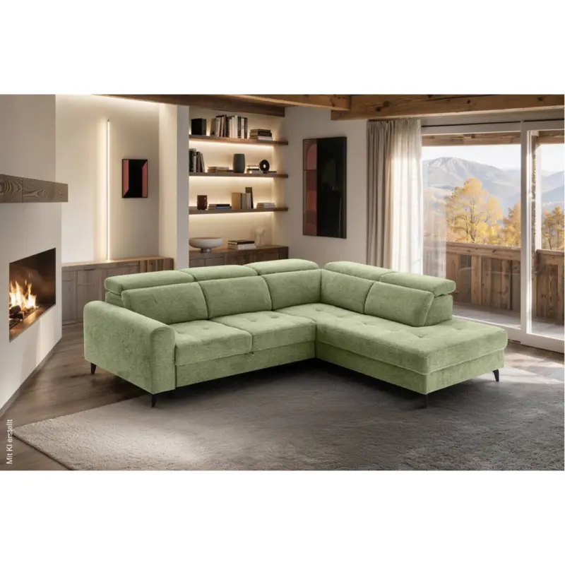 Ecksofa mit Bettfunktion