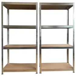 Schwerlaststeckregal 2er-Set