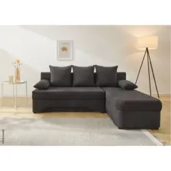 Ecksofa mit Bettfunktion und Bettkasten