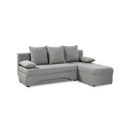 Ecksofa mit Bettfunktion und Bettkasten