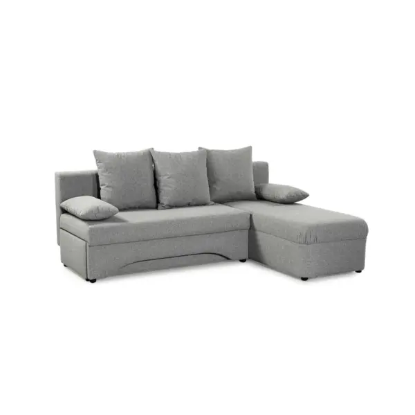 Ecksofa mit Bettfunktion und Bettkasten