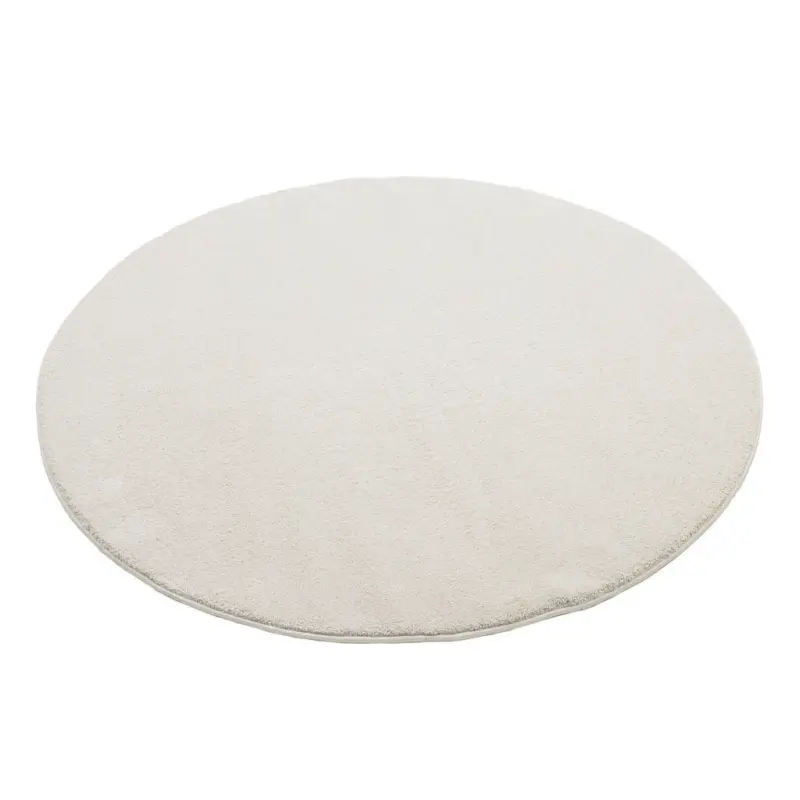 Webteppich 120 cm Wei&szlig;