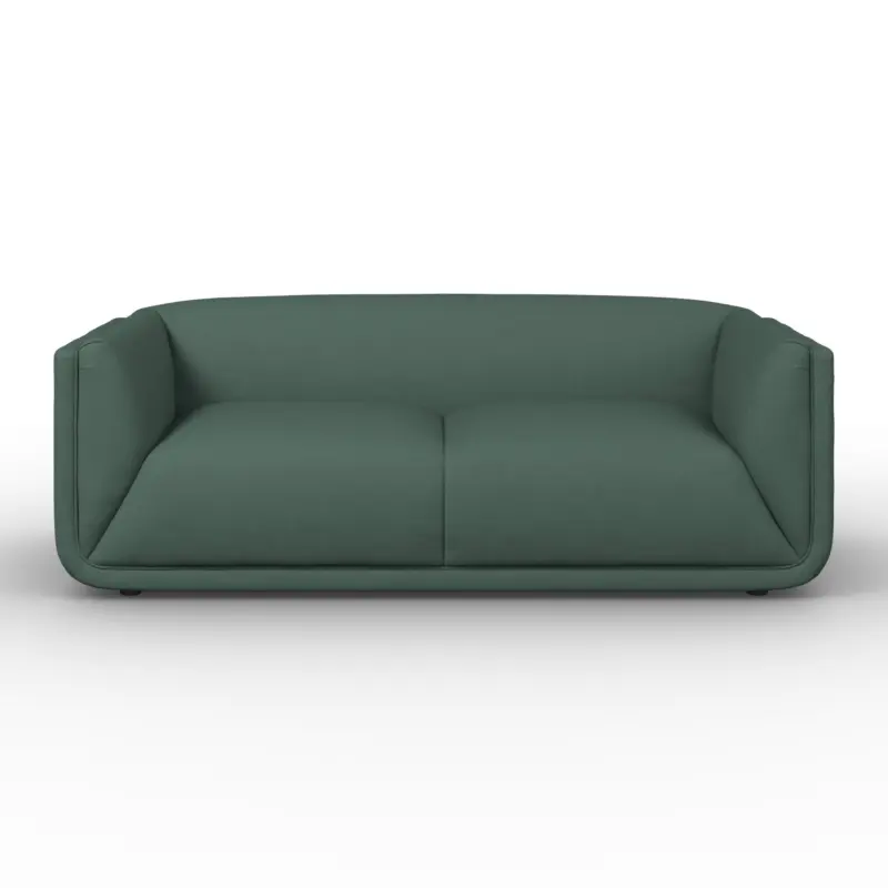 Sofa Hevi Samt Gr&uuml;n