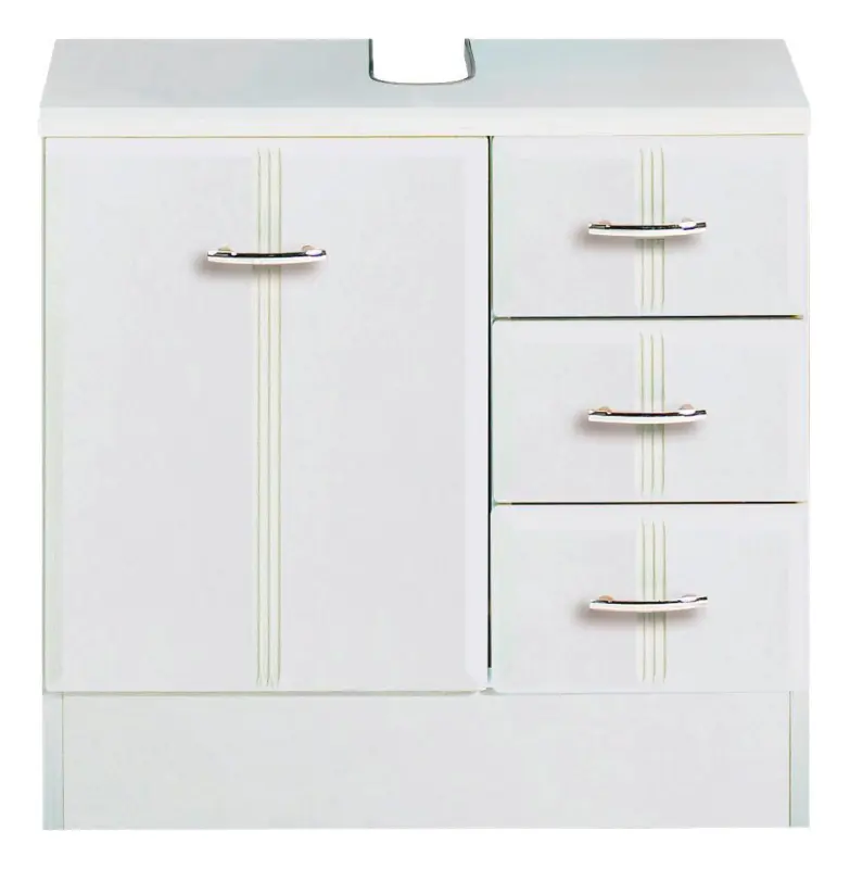 Waschtischunterschrank Rallye Weiss