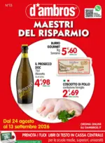 D'Ambros Maestri del risparmio - al 13.09.2026