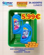 Gemar Detersivi Un'offerta al giorno - al 29.08.2026