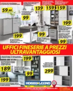 Hobby & Legno Uffici fineserie a prezzi ultra vantaggiosi - al 05.09.2026