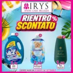 Irys Rientro scontato - al 05.09.2026