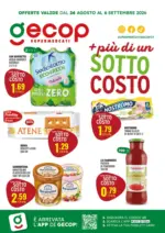 Gecop OFFERTE VALIDE DAL 24 AGOSTO AL 6 SETTEMBRE 2026 - al 06.09.2026