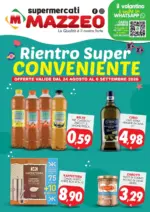 Mazzeo Supermercati Rientro Super CONVENIENTE - al 06.09.2026