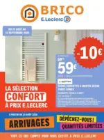 E.Leclerc Brico Arrivages Bricolage - au 12.09.2026