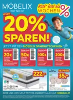 M&ouml;belix Kost fast nix Wochen - bis 07.09.2026
