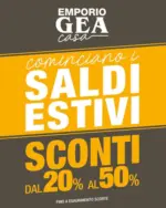 Emporio GEA Saldi estivi - al 31.08.2026