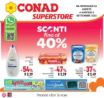 Conad Centro Nord Soc. Coop. Sconti fino al 40% - al 08.09.2026