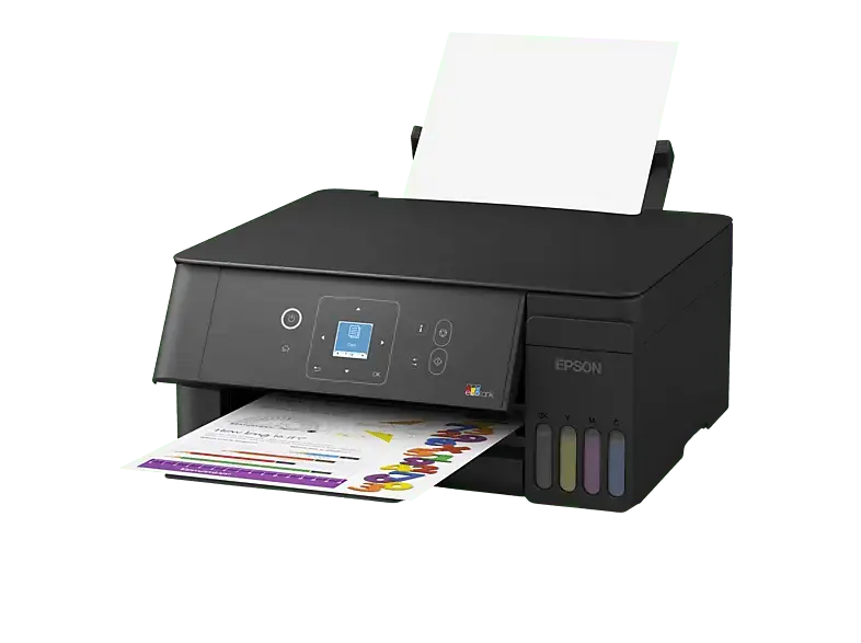 EPSON EcoTank ET-2925 Multifunktionsdrucker, Tintentank, WLAN, A4, A5, A6, Schwarz