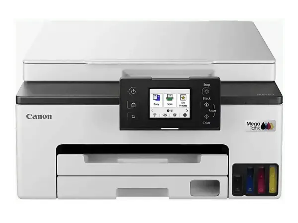 CANON maxIFY GX1051 MegaTank Multifunktionsdrucker, WLAN, Duplexeinheit (f&uuml;r beidseitigen Druck), A4, A5, A6, Wei&szlig;