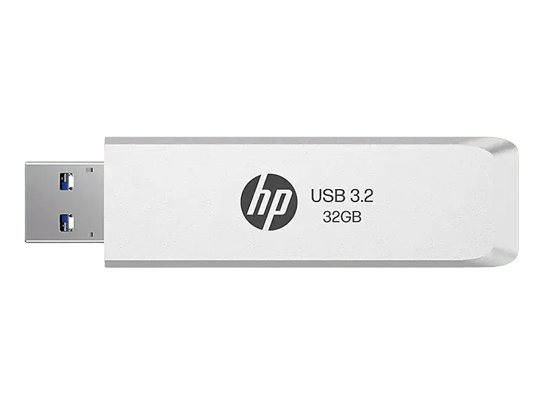 HP HPFD819W USB 3.2 Flash Drive 32GB, Silber; USB Stick