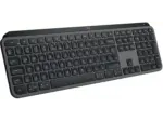 MediaMarkt LOGITECH MX Keys S Kabellose Tastatur, DEU (Qwertz), Grafit - bis 12.09.2026