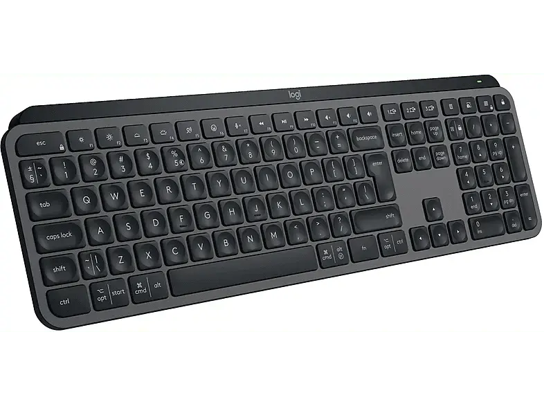 LOGITECH MX Keys S Kabellose Tastatur, DEU (Qwertz), Grafit