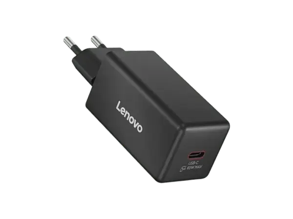 LENOVO 65 Watt USB-C GaN Notebook Ladeger&auml;t, Schwarz; Notebook-Ladeger&auml;t