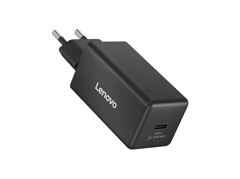 LENOVO 65 Watt USB-C GaN Notebook Ladeger&auml;t, Schwarz; Notebook-Ladeger&auml;t