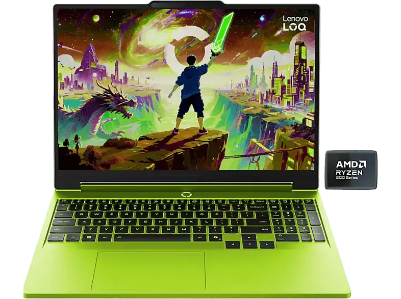 LENOVO LOQ 15AHP11 Gaming Notebook, 15.3 Zoll, Full-HD, AMD Ryzen&trade; 7 250 Prozessor, 16 GB, 1 TB, Windows 11 Home, GeForce RTX&trade; 5070