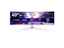 PHILIPS 49M2C8900L/00 48,9 Zoll Curved Gaming Monitor, DQHD, 0,03 ms Reaktionszeit, 250 cd/m&sup2;, 144 Hz, Wei&szlig;