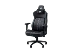 Acer Predator Rift Pro Gaming Chair, Ergonomischer Gaming-Stuhl mit 4D-Armlehnen und Magnet-Kopfkissen, Schwarz