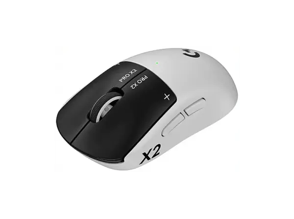 Logitech Pro X2 Superstrike Lightspeed schwarz/wei&szlig;, USB; Gaming-Maus