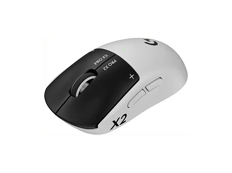 Logitech Pro X2 Superstrike Lightspeed schwarz/wei&szlig;, USB; Gaming-Maus