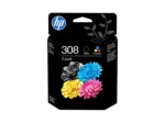 MediaMarkt HP 308 Original Druckerpatronen 2er-Pack Schwarz/Cyan/Magenta/Gelb - bis 12.09.2026